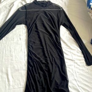 mesh dress